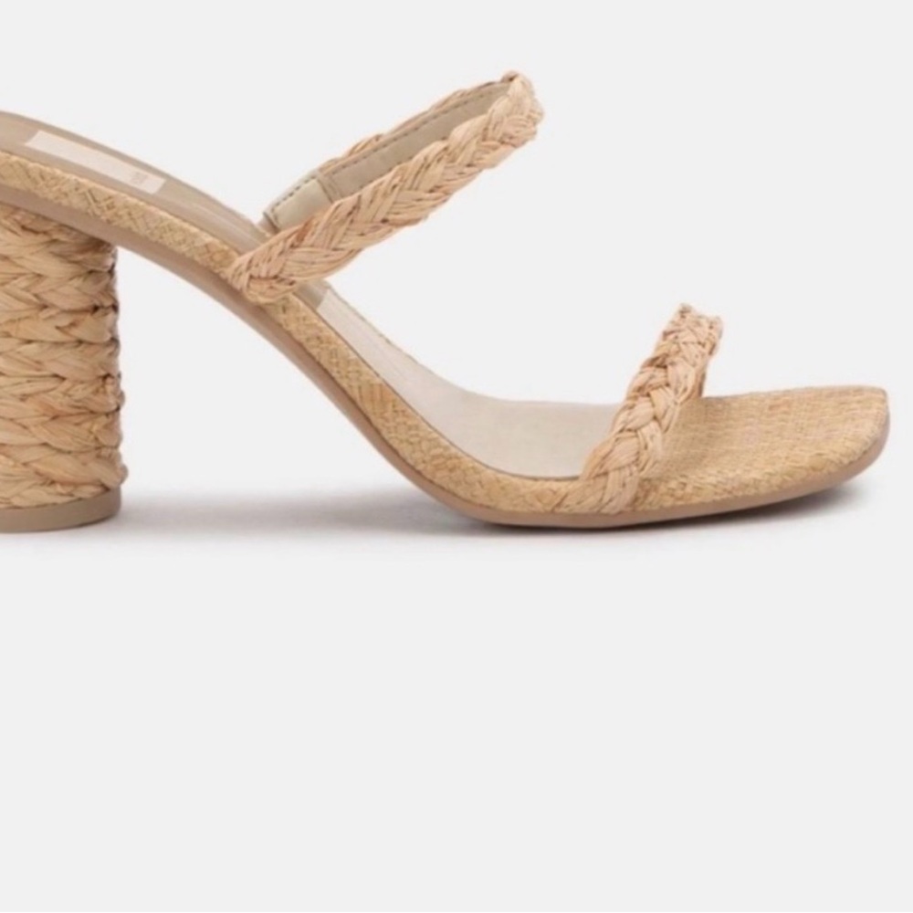 Dolce Vita Tan Braided Heels